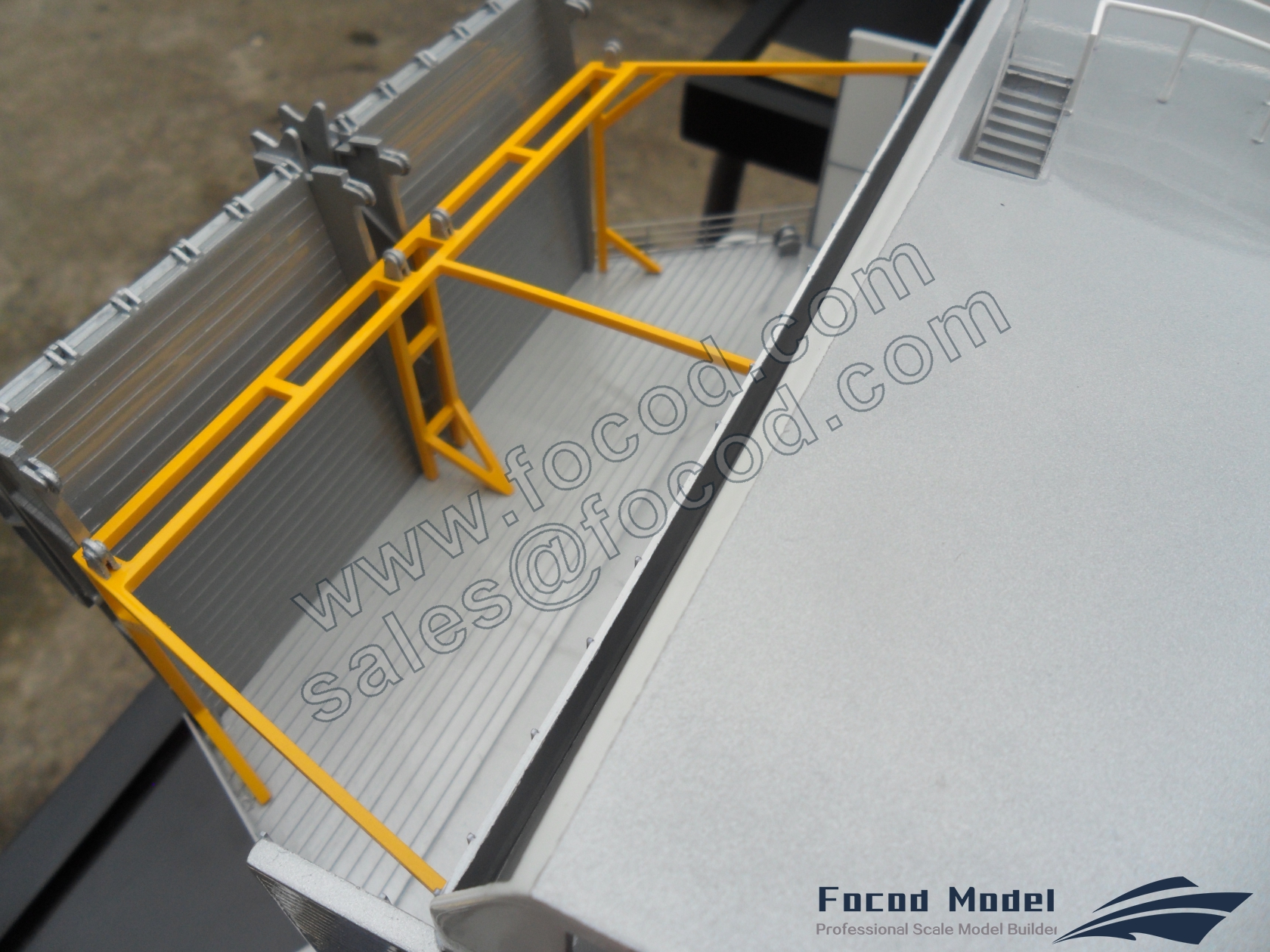 customized model of 85m WAVE PIERCING CATAMARAN